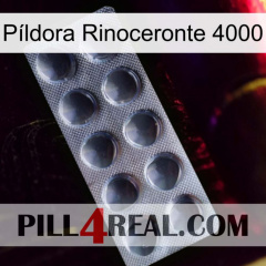 Píldora Rinoceronte 4000 30